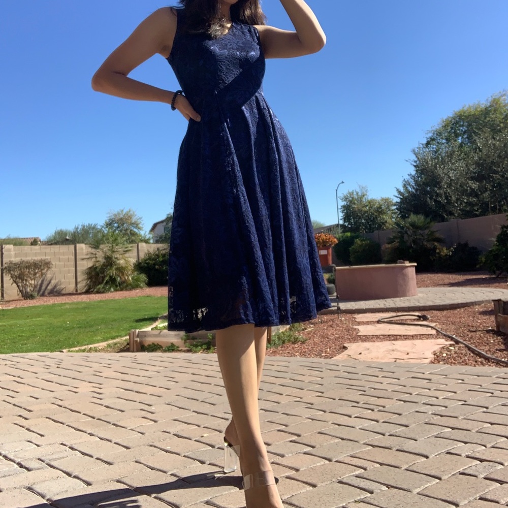 Blue color dress size small brand Noctflos